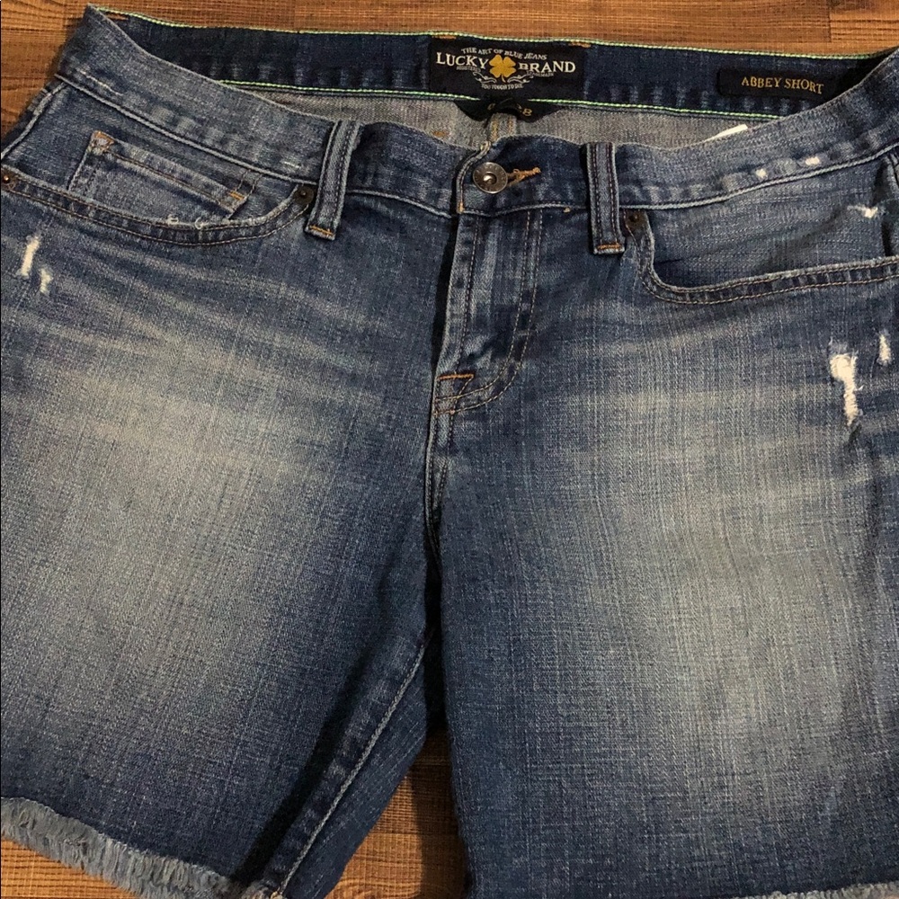 Lucky Brand Blue Denim Shorts Size 6